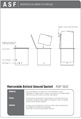 ASF 652 bollard Socket