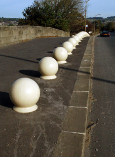 Cast iron bollards