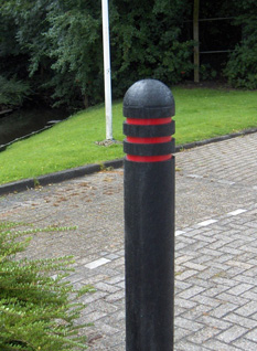 Cast iron bollards